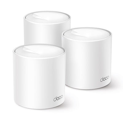 TP-Link Deco X1500(3-pack) AX1500 Whole Home Mesh Wi-Fi 6 System, 3 pack