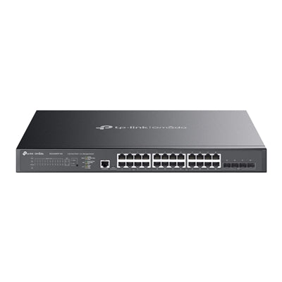 TP-Link Omada SG3428XPP-M2 24-Port 2.5GBASE-T and 4-Port 10GE SFP+ L2+ Managed Switch with 16-Port PoE+ & 8-Port PoE