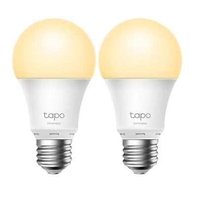 TP-Link Tapo L510E(2-Pack) Dimmable Smart Light Bulb, E27, 2-Pack