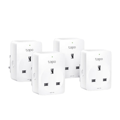 TP-Link Tapo P100(4-pack) Mini Smart Wi-Fi Socket, 4 pack