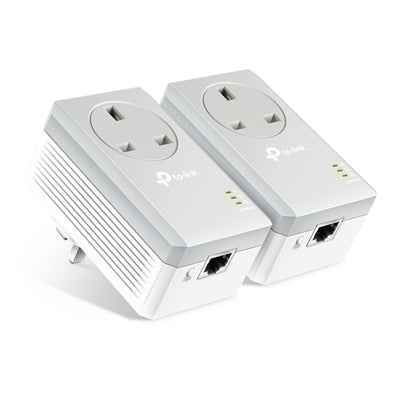 TP-Link TL-PA4010P KIT 600M Powerline AC Pass-through Twin Pack