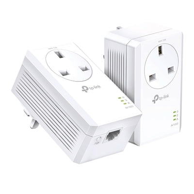 TP-Link TL-PA7017P KIT AV1000 Gigabit Passthrough Powerline Starter Kit