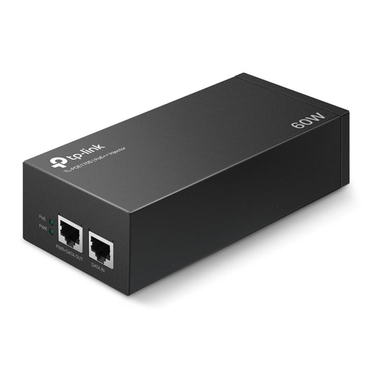TP-Link TL-POE170S IEEE 802.3af/at/bt 60W PoE++ Injector