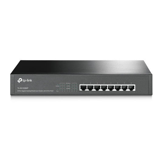 TP-Link TL-SG1008MP 8-Port POE+ Gigabit 10/100/1000 Desktop/ Rackmount Unmanaged Switch