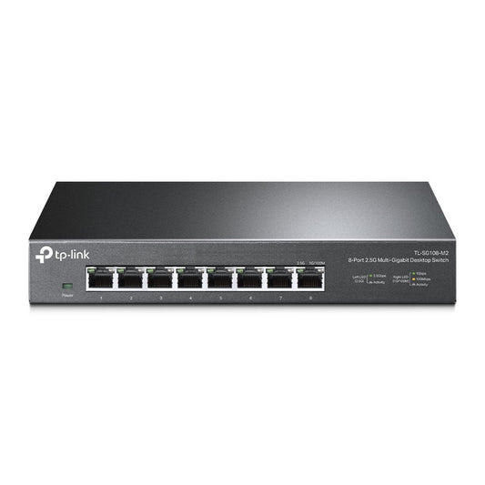 TP-Link TL-SG108-M2 8-Port 2.5G Multi-Gigabit Desktop Switch