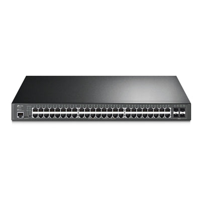 TP-Link JetStream TL-SG3452P 52-Port Metal Gigabit L2+ Managed Switch with 48-Port PoE+ (384W)