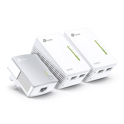 TP-Link TL-WPA4220 TKIT AV600 Powerline Wi-Fi Booster 2 LAN, 3 units