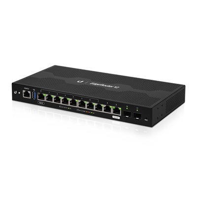 Ubiquiti ER-12 EdgeRouter 12 Gigabit 12 Port Managed Router (EU Plug - No UK Plug Supplied)