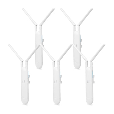 Ubiquiti UAP-AC-M-5 UniFi Mesh Wireless AC1300 Dual Band PoE Access Point (5 Pack)