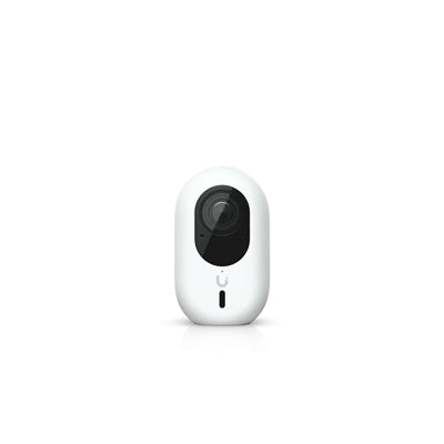 Ubiquiti (UVC-G6-INS-W-UK) Plug-and-play, 4K WiFi-connected camera with a 1/1.8" 8MP image sensor, Multi-TOPS AI Engine, and two-way audio.
