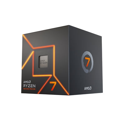 AMD Ryzen 7 7700 3.8GHz 8 Core AM5 Processor, 16 Threads, 5.3GHz Boost, Radeon Graphics