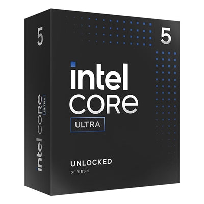 Intel Core Ultra 5 225F 2.7GHz up to 4.9GHz 10 Core Processor, 14 Threads, LGA 1851 Arrow Lake Processor, 20MB Cache, 65w, Maximum Turbo Power 121W, No Graphics