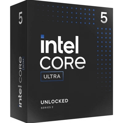 Intel Core Ultra 5 245K up to 3.6Ghz 14 Core LGA 1851 Arrow Lake Processor, 24MB Cache, 14 Threads, 5.2GHz Boost, 125w, Arc Xe2 Graphics 64EU, No Cooler