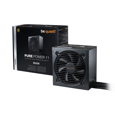 be quiet! 500W Be Quiet! PURE POWER 11, 80 PLUS Gold, Dual Rail, 40A, 120mm Fan, ATX PSU