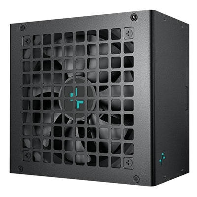 DeepCool PL750D 750W PSU, 120mm Silent Hydro Bearing Fan, 80 PLUS Bronze, Non Modular, UK Plug, Flat Black Cables, Stable with Low Noise Performance