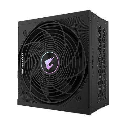 Gigabyte AORUS ELITE 850W PSU - Fully Modular, 80 PLUS Platinum, ATX 3.1, PCIe 5.0 Ready, 12VHPWR, Silent 120mm FDB Fan, 10-Year Warranty