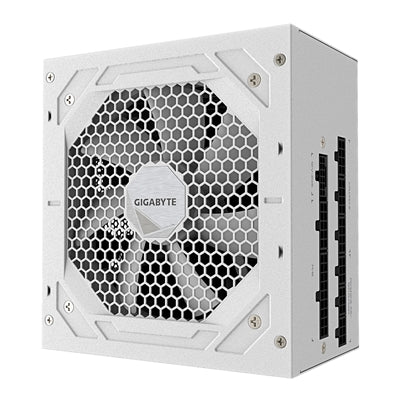 GIGABYTE GP-UD750GM 750W V2 ICE, 80 Plus Gold Certified Fully Modular Power Supply, PCIe Gen 5.1, 80 PLUS Gold, Fully Modular Design, 120mm Fan, ATX 3.1 compatible, UK Plug