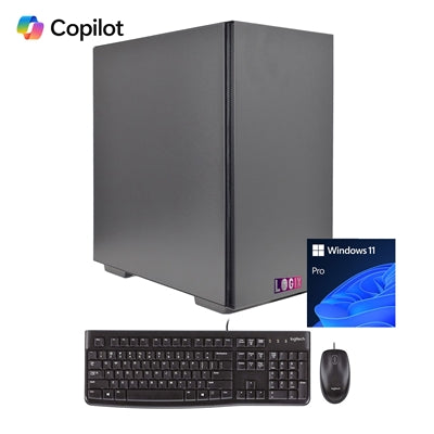 LOGIX Intel i7-14700 2.10GHz (5.30GHz Boost) 20 Core 28 threads. 32GB Kingston RAM, 1TB Kingston NVMe, Wi-Fi 6, Windows 11 PRO + FREE Keyboard & Mouse