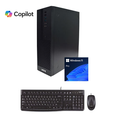 LOGIX 14th Gen Intel Core i5 10 Core Small Form Factor SFF Business / Education PC with 16GB RAM, 1TB SSD, Windows 11 Pro, Keyboard, Mouse & 3 Year Warranty