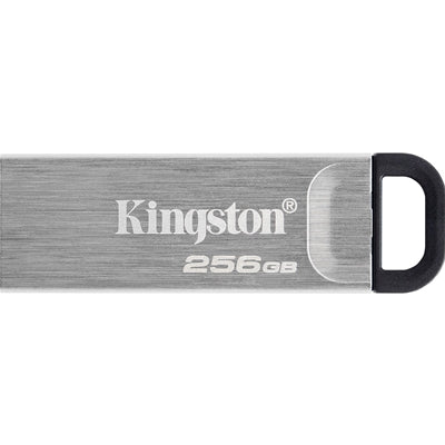 Kingston DataTraveler Kyson 256GB USB 3.2 Capless Metal USB Flash Drive