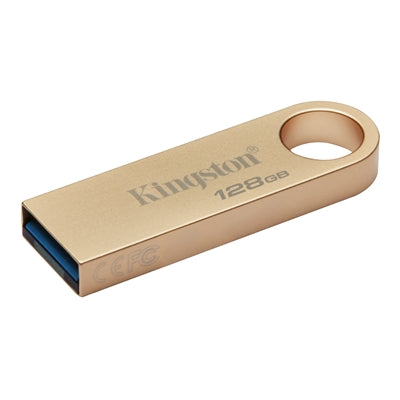 Kingston DataTraveler SE9 G3 128GB USB 3.2 USB Flash Drive, Gold