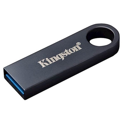 Kingston DataTraveler SE9 KE-U2X64-1AC USB Flash Drive, 64GB, USB 3.2, Read 220MB/s, Write 100MB/s, Nickle Casing