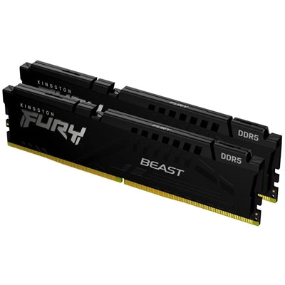 Kingston FURY Beast KF552C40BBK2 32GB System Memory DDR5, 5200MHz, 2 x 16GB, CL40-40-40