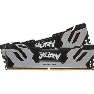 Kingston FURY Renegade KF572C38RSK2-32 32GB (2x 16GB) U-DIMM System Memory, 7200MHz, DDR5, Silver, Intel XMP