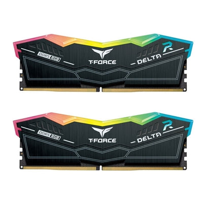 Team T-Force Delta RGB FF3D532G6400HC40BDC01 32GB DDR5 6400MHz System Memory, 2 x 16GB, Black, CL40-40-40-84 1.35V