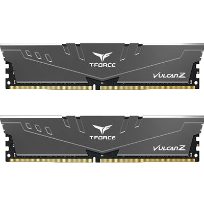 Team T-Force Vulcan Z 32GB Silver Heatsink (2 x 16GB) DDR4 3200MHz DIMM System Memory