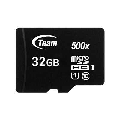 Team 32GB Micro SDHC Class 10 UHS-I Flash Card with Adapter