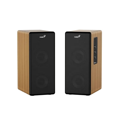 Genius SP-HF1220BT 45W RMS, Bluetooth 2-Way Wood Speakers, Bluetooth, 3.5mm